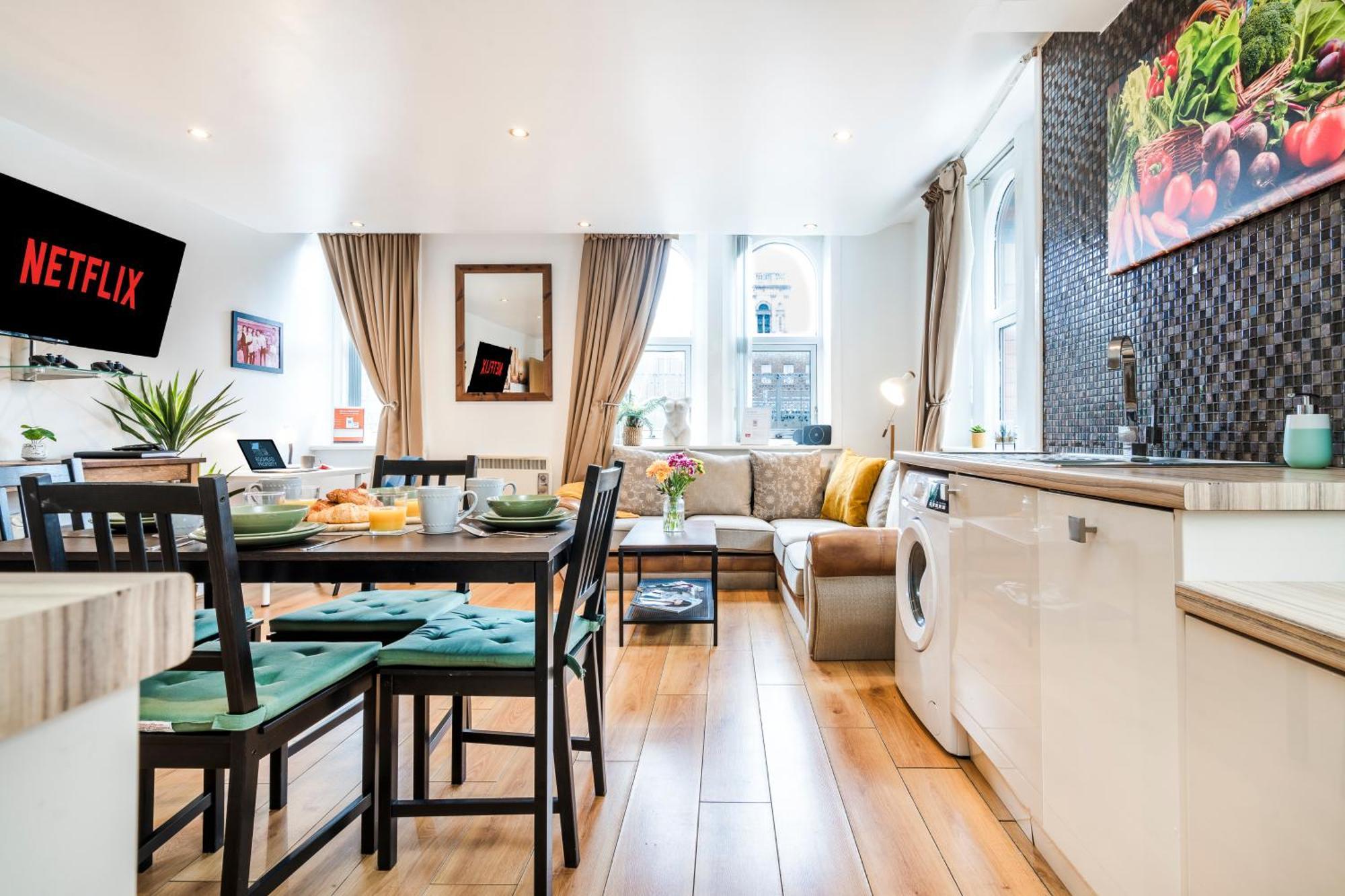 Cavern Quarters, Beautiful Two Bedroom City Centre Apartment By Garudy Serviced Apartments And Short Lets - Perfect For Longer Stays Liverpool Luaran gambar
